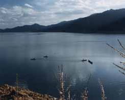 白山市龙山湖景区