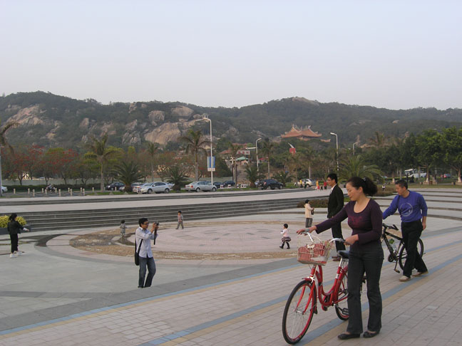 广场上的人们 广场上的人们