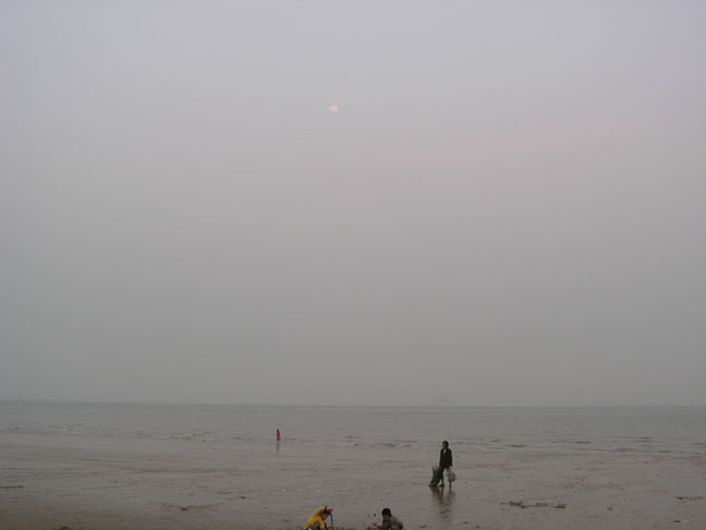 月亮与海 月亮与海