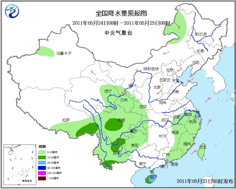 降水量预报 降水量预报