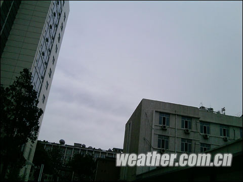 7月12日早上,北京阴天(摄影:鹃子) 7月12日早上,北京阴天(摄影:鹃子)